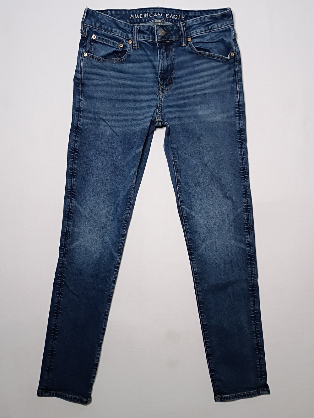 American Eagle AirFlex + Mens Athletic Fit Jeans 32X32 Dark Wash Denim